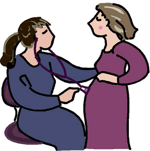 cartoon midwife small