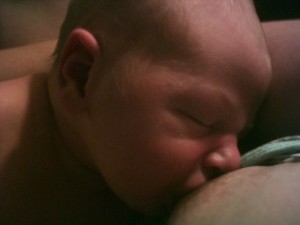newborn breastfeeding