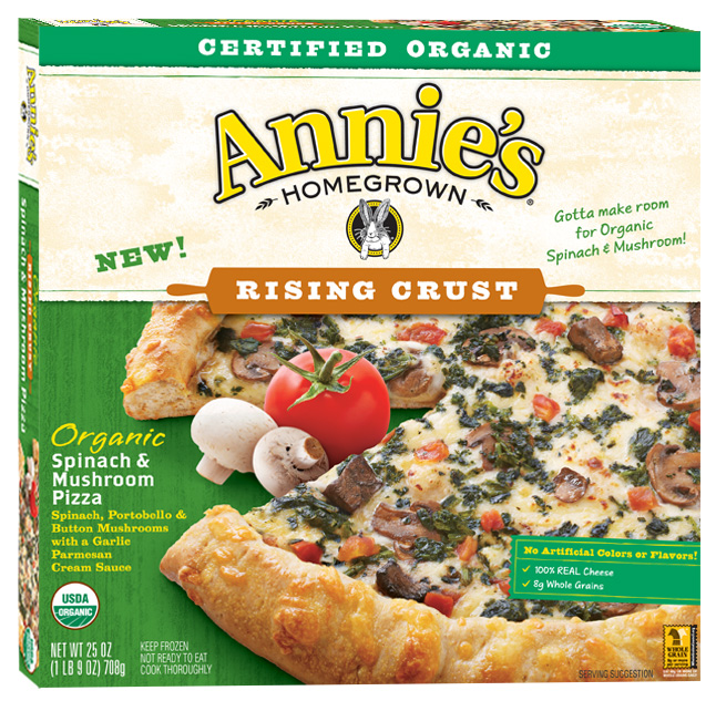 giveaway: Annie’s organic pizza